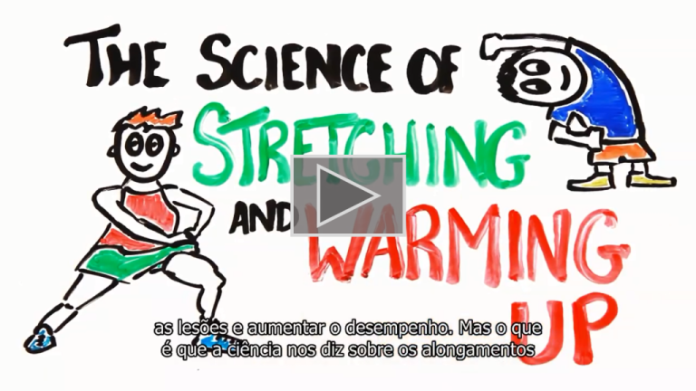 Será que os alongamentos e o aquecimento ajudam?